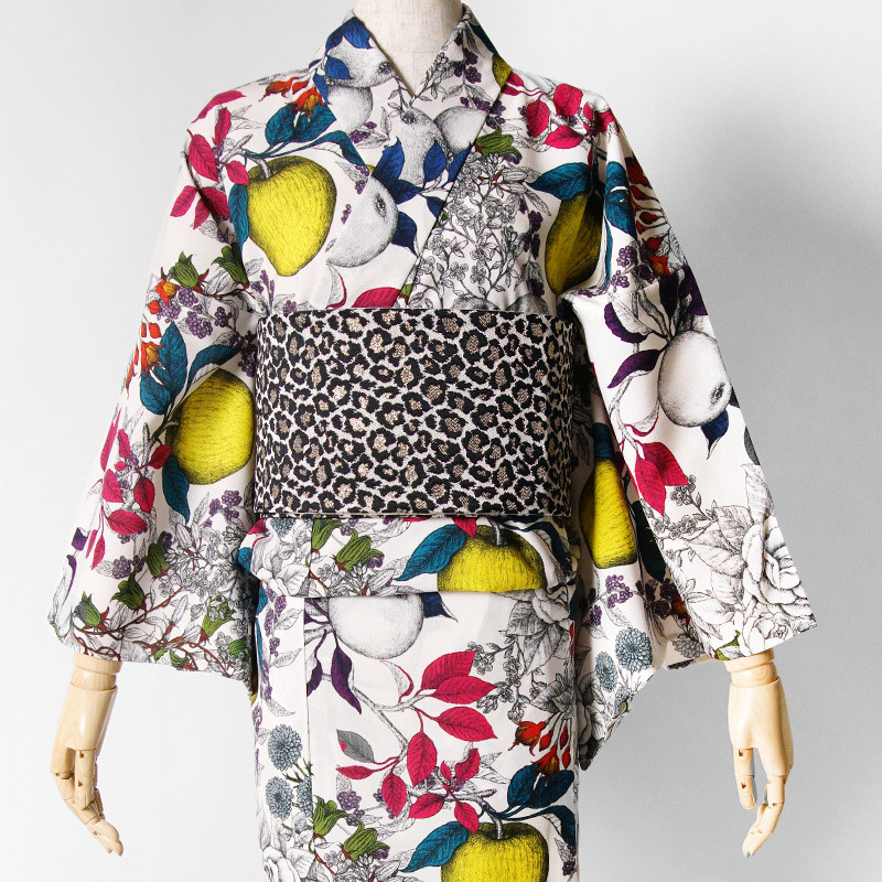 ろっこやレオパードレースのリバーシブル帯