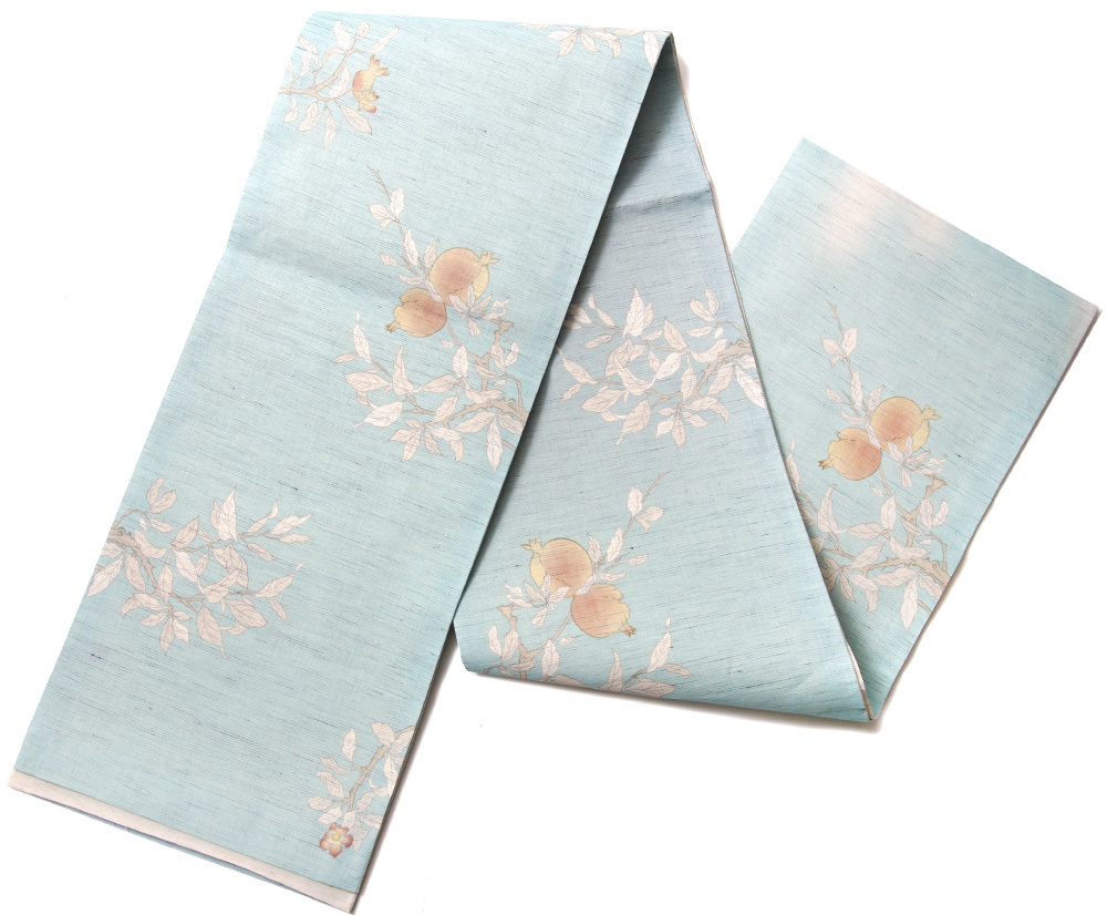 7-69 夏帯 夏物 京袋帯 絽 夏帯 京袋帯 絽 七宝 花七宝 KO-1469 - メルカリ