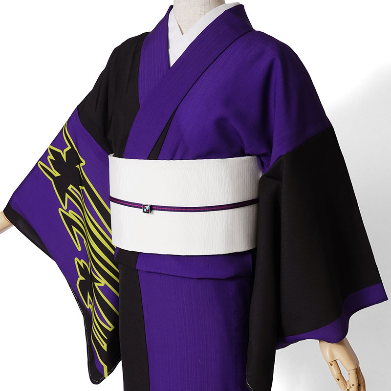 浴衣単品　和風館　セオアルファ　しっとり系　牡丹　芍薬　白　黒　紫 撫松庵 ダリア アイボリー セオアルファ 単衣 夏着物 浴衣 着てみて