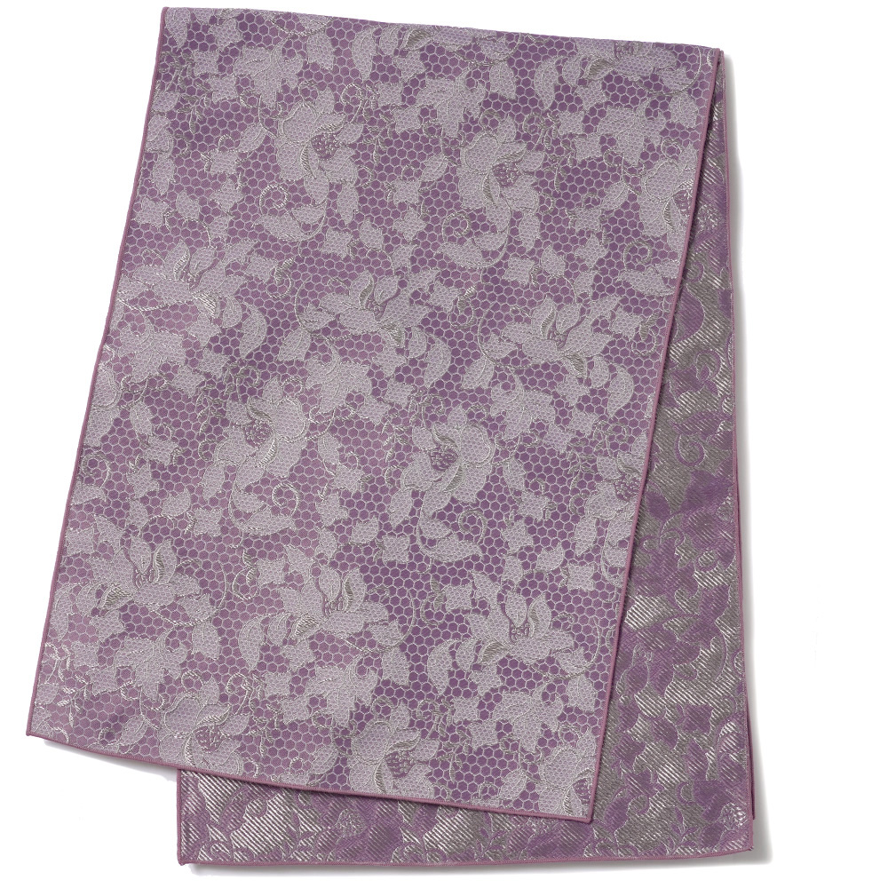 希少品♪リバーシブル袋帯 レース&ジャガード／A 希少品♪リバーシブル袋帯 レース&ジャガード／A 楽天市場】レース