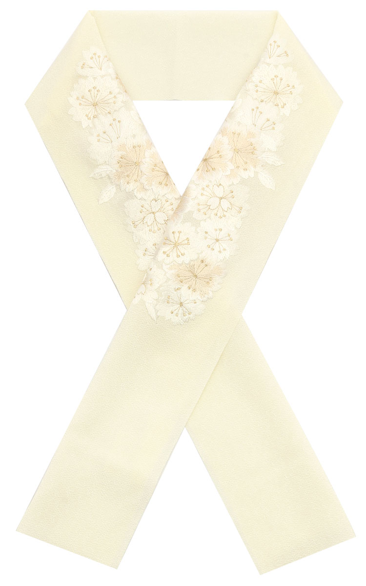 【値下げ】半襟　桜 On Sale this week: Spring Colors! Get ready for flower