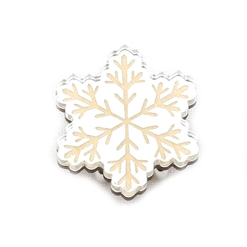 帯留め 金 銀 扇 雪結晶 亀甲 幾何学 日本製 アクリル 帯飾り