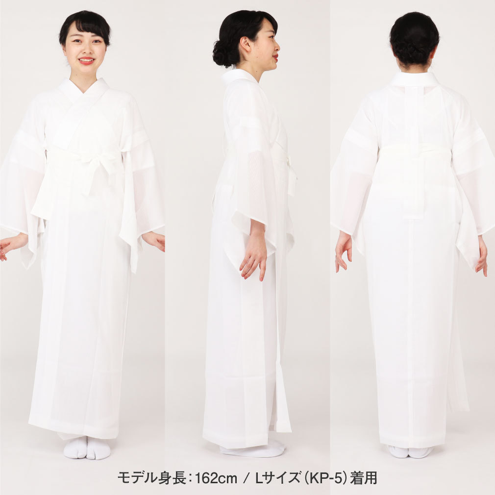 東レ爽竹×セオアルファ 紙人形仕立て 立体裁断縫製 夏用長襦袢