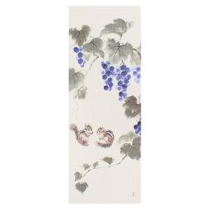 手ぬぐい おしゃれ 和柄 濱文様 捺染絵手ぬぐい 綿 秋の季節 全8柄 日本製