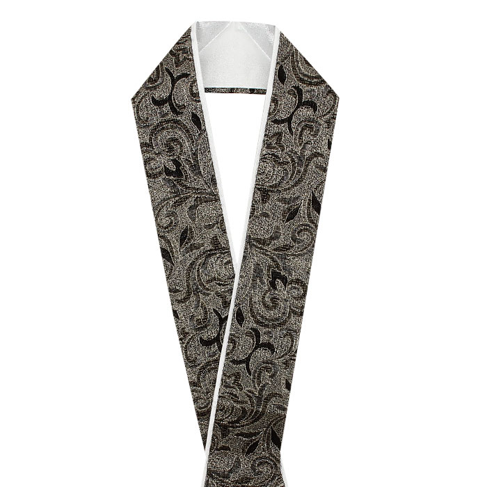 Kisste（キステ） 重ね衿 成人式 振袖用 白 黒 金 銀 ホワイト