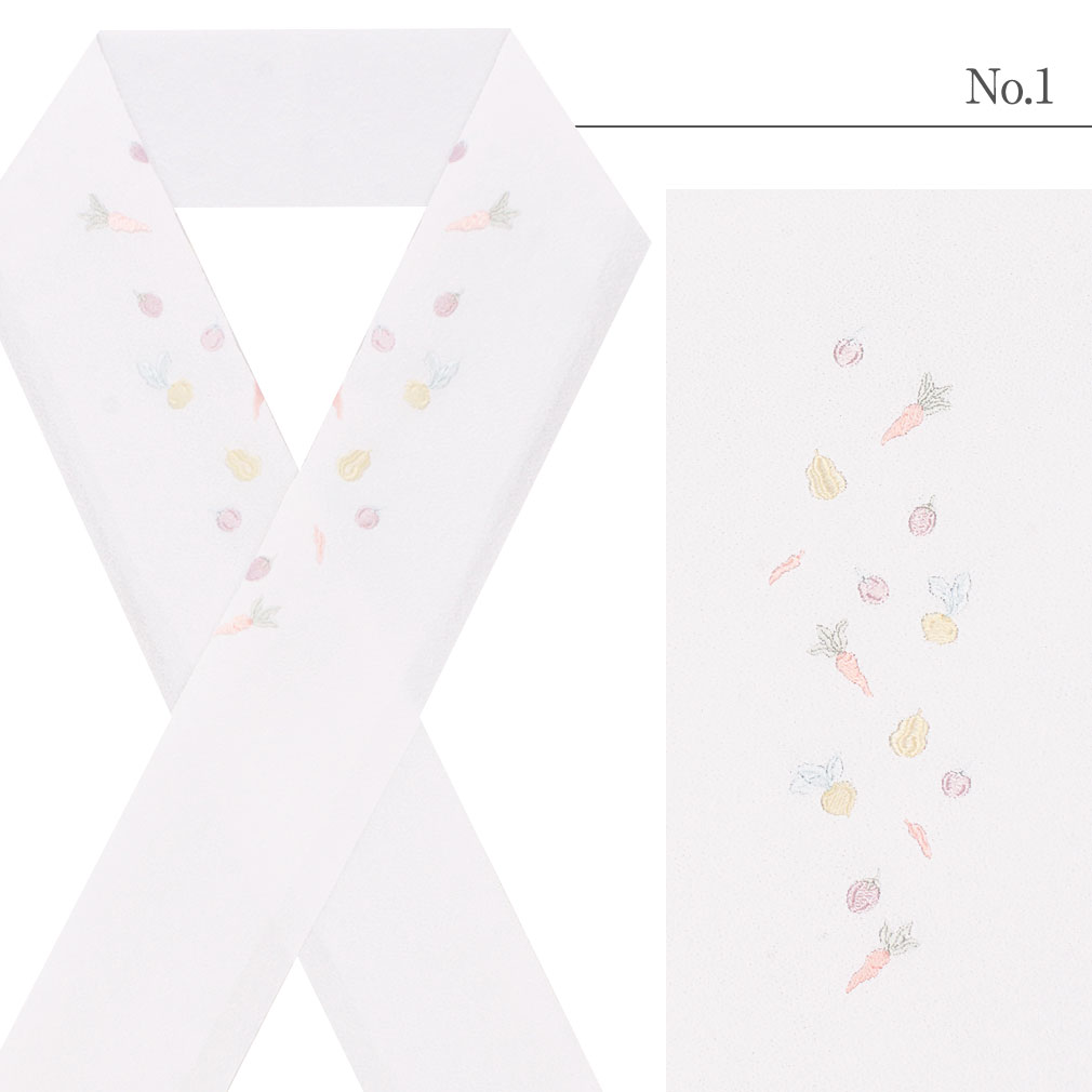 刺繍半襟