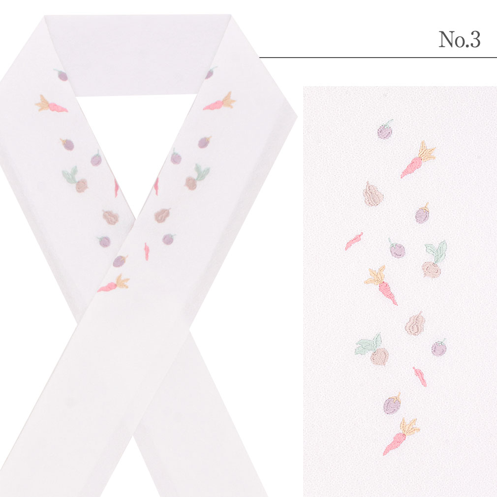 刺繍半襟