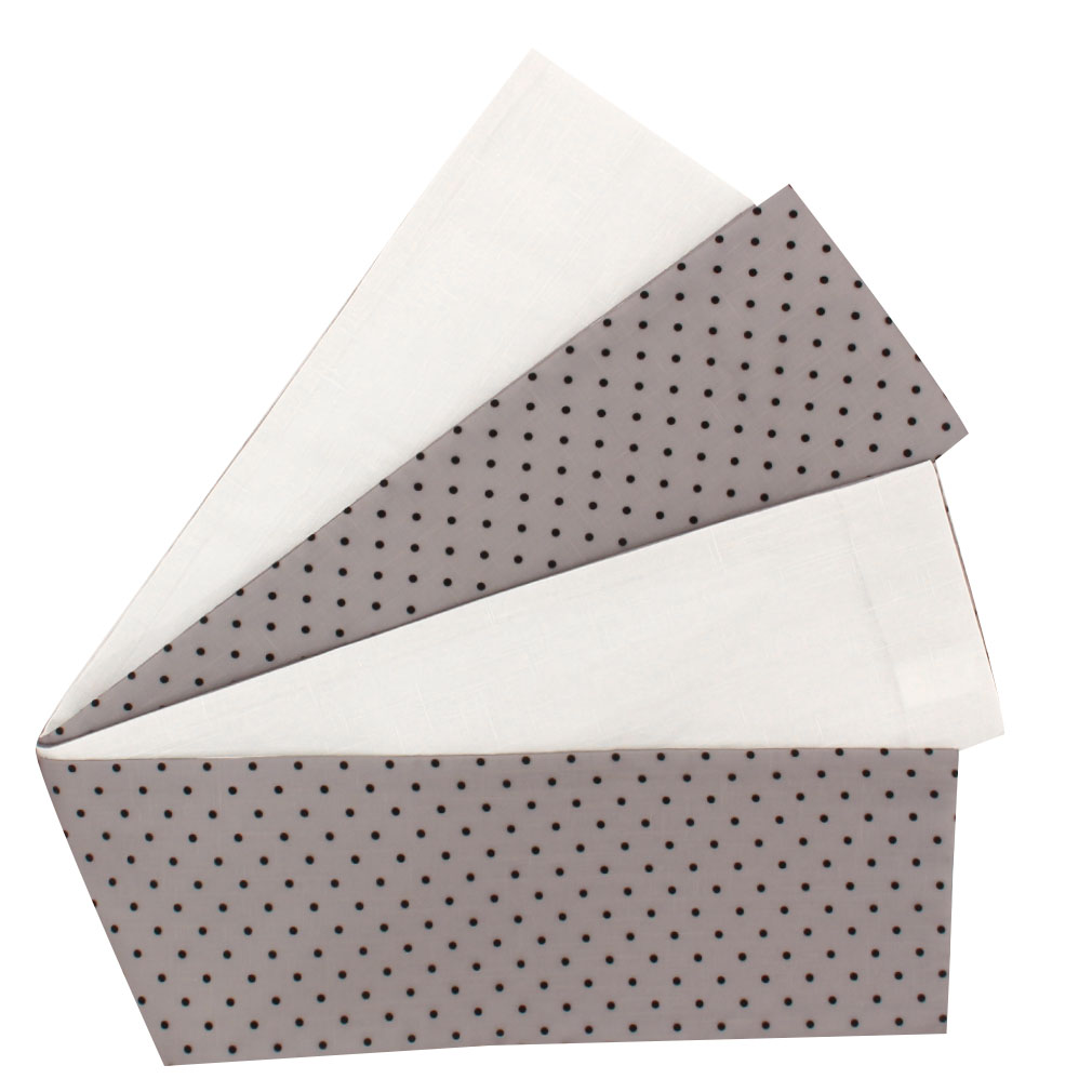 半幅帯 水玉フロッキー帯 彩小径 全5色 日本製 小紋 紬 新品 帯 小袋帯 半巾帯