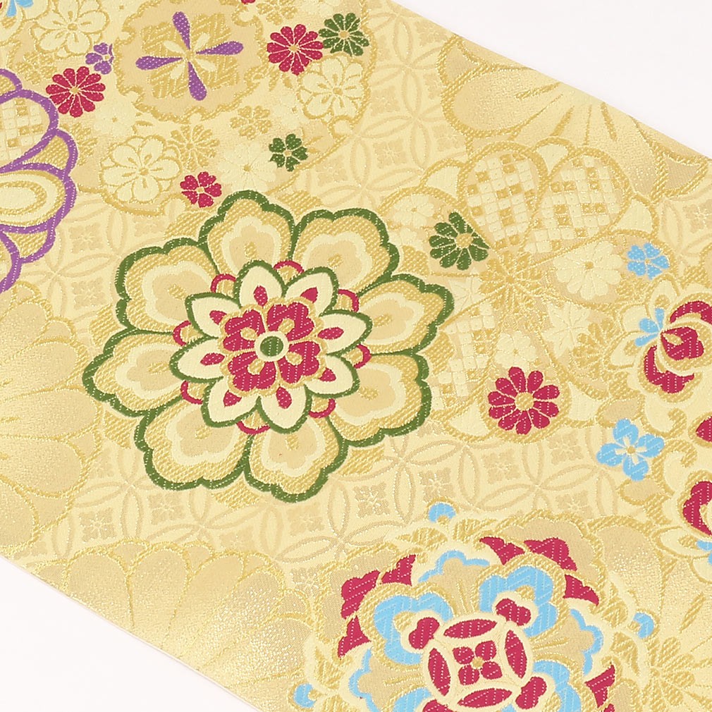 Kisste（キステ） 振袖 帯 振袖帯 振袖の帯 振袖用袋帯 袋帯 振袖用 金