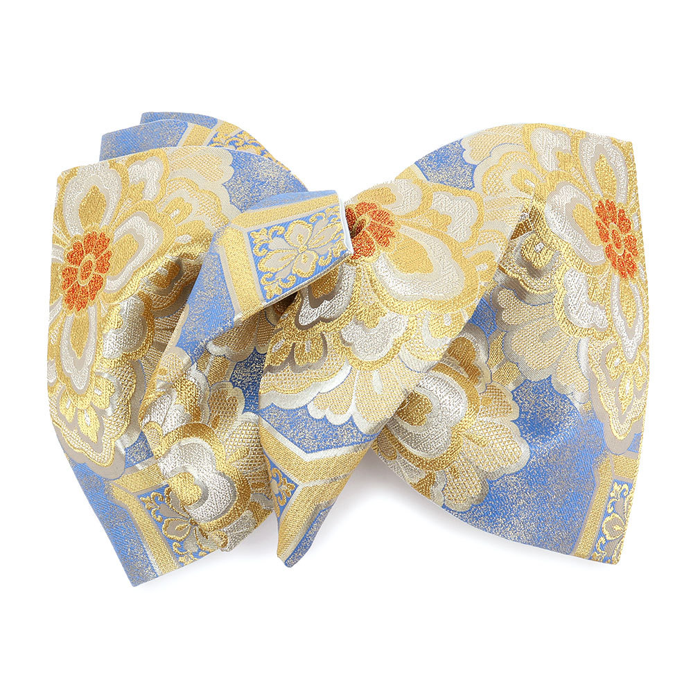 Kisste（キステ） 振袖 帯 振袖帯 振袖の帯 振袖用袋帯 袋帯 振袖用 青