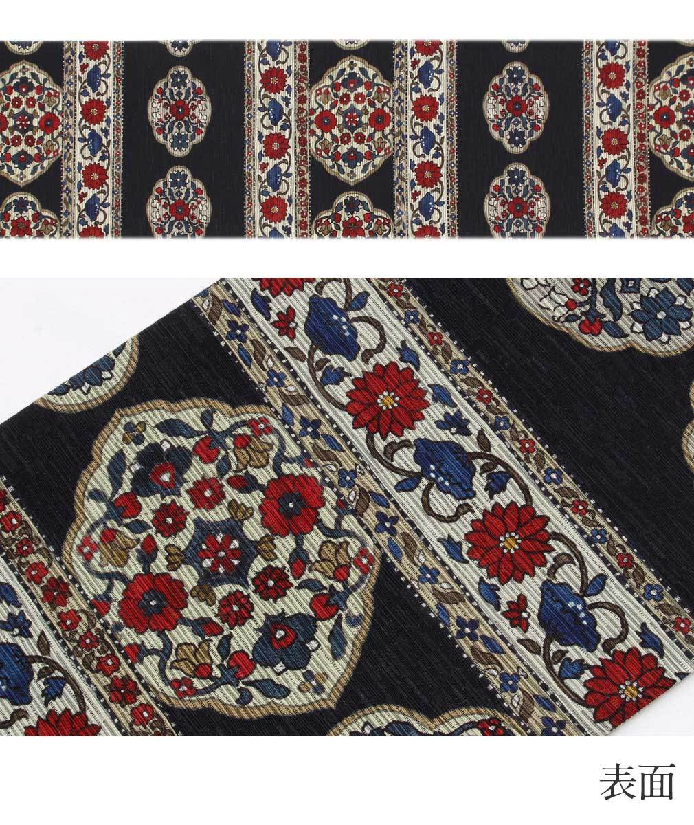 最高の品質の 正絹 赤系 袷 身丈143裄61.5 ３点セット 羽織り 半幅帯 