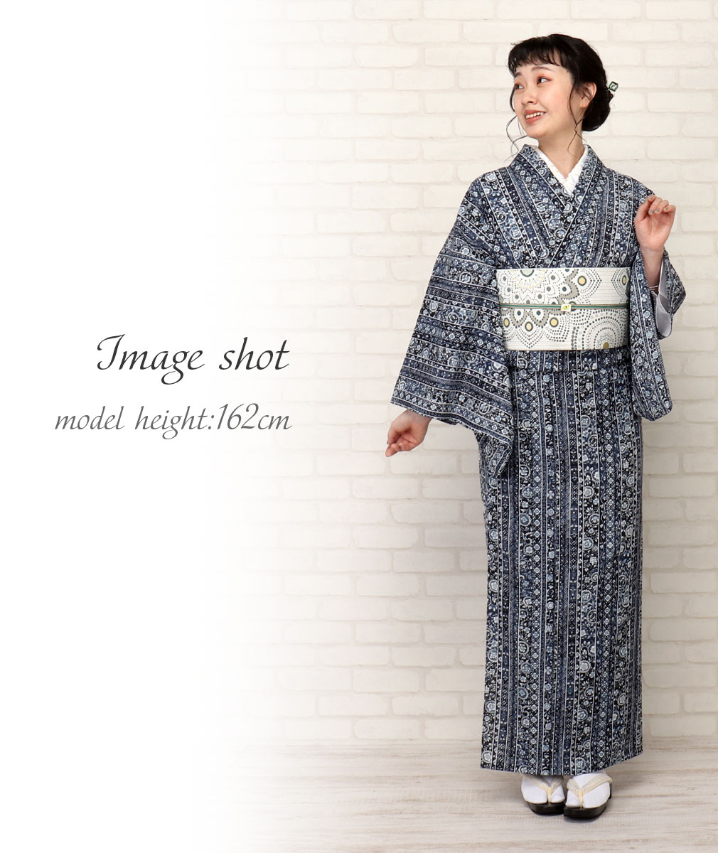 半幅帯 正絹 博多半幅帯 博多織 博多帯 白 華紋 菊 協和織物 長尺 日本 