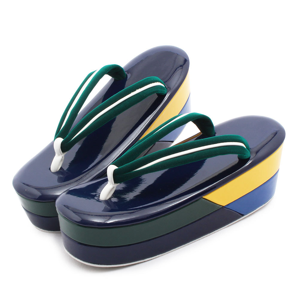 正絹藤娘付下　Lサイズ Kisste 成人式 振袖 草履 厚底 M L フリーサイズ 赤 ゴールド 金 白 黒