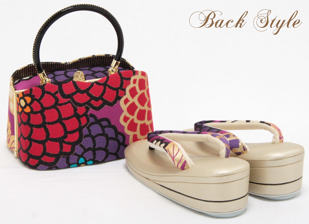 Kisste（キステ） 草履バッグセット 成人式 振袖 紗織 沙織 L フリー