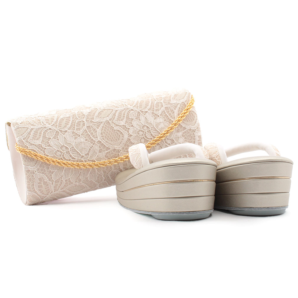 岩佐クラッチ草履バッグセット