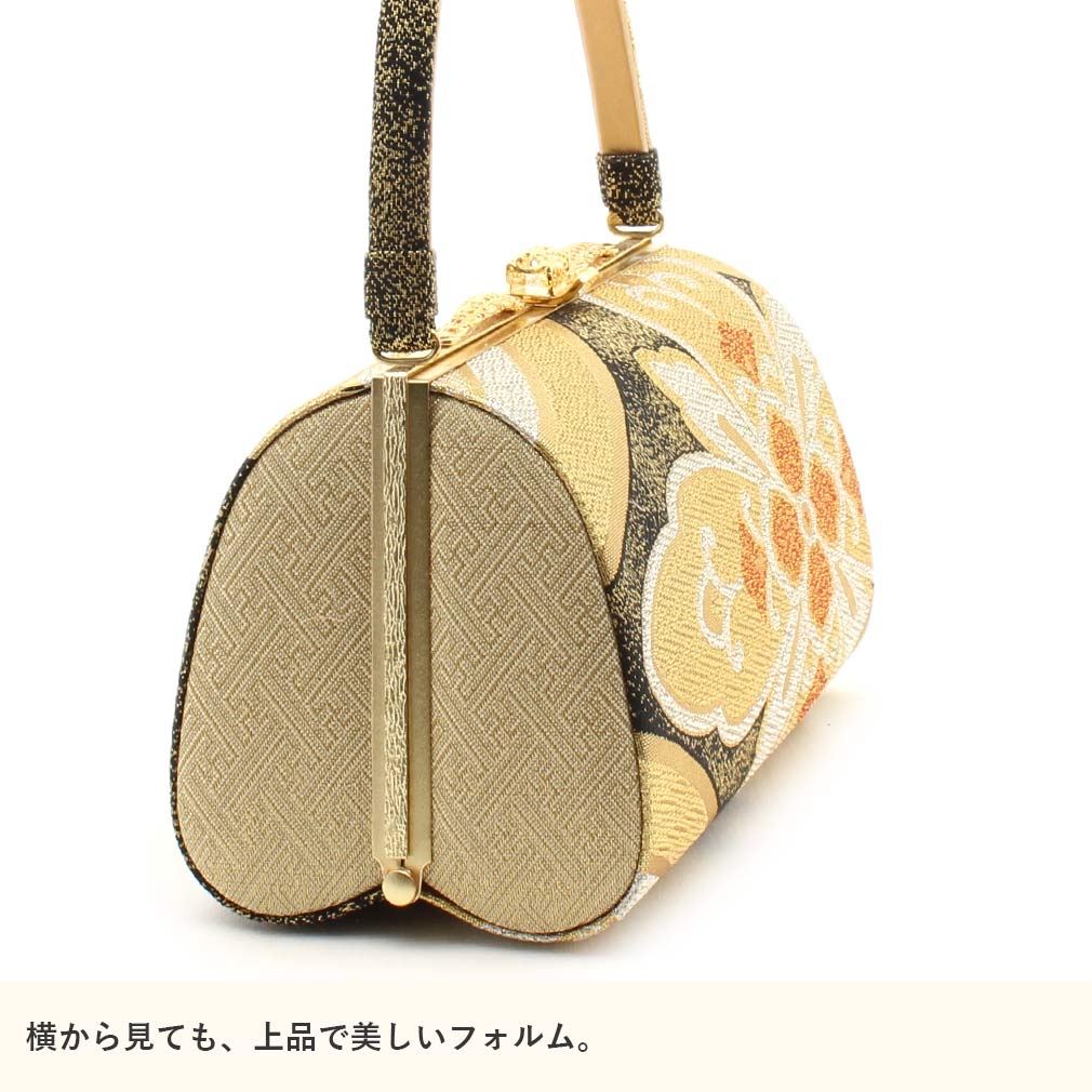 草履バックセット　振袖用　礼装用金ベージュ　フリーサイズ　レディース　フォーマル 草履バッグセット 礼装用 フォーマル用 草履 バッグ セット