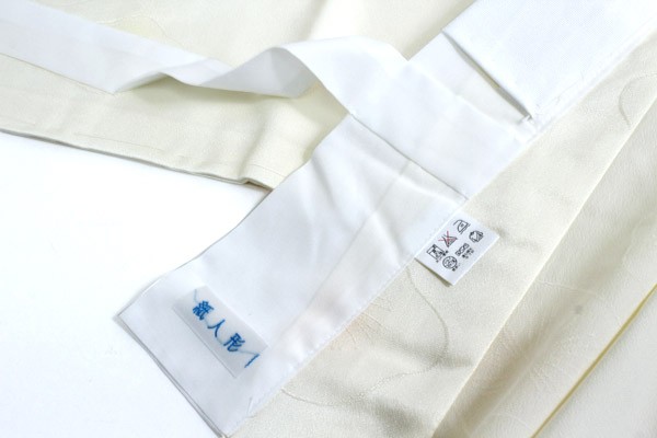 シルック 長襦袢 洗える 東レシルック 紙人形 仕立て上り 袷 単衣 袖