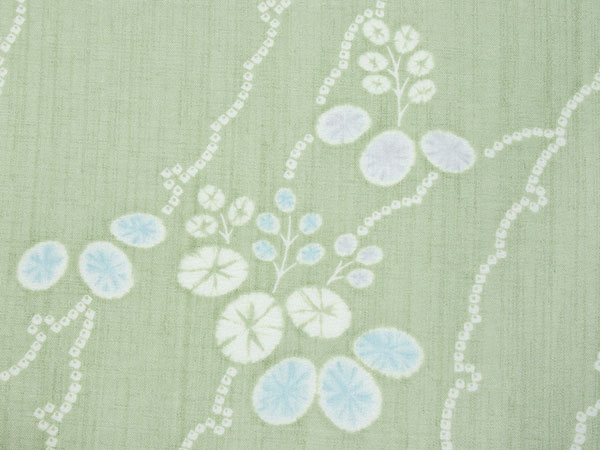 洗える着物 反物 単品 ポリエステル 38.5cm×12m 夏物 ハナエモリ