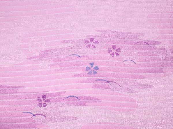 帯揚げ 帯締め セット 夏 カジュアル向き 紫 雲取り 小桜 帯あげ