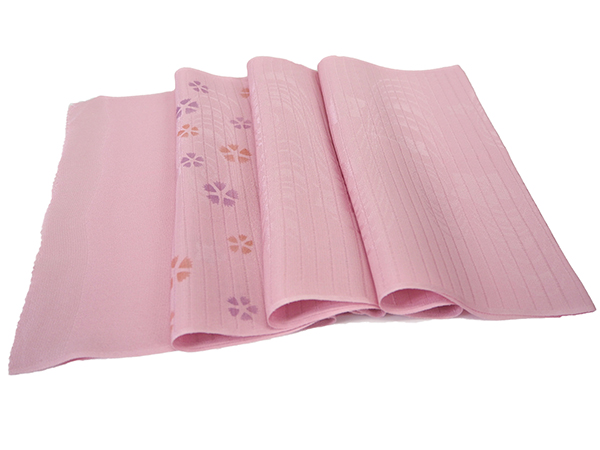 帯揚げ 帯締め セット 夏用 カジュアル向き 平組 ピンク 撫子 帯あげ