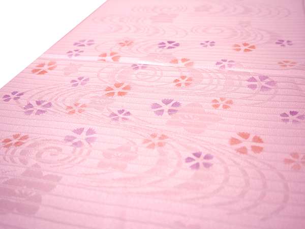 帯揚げ 帯締め セット 夏用 カジュアル向き 平組 ピンク 撫子 帯あげ