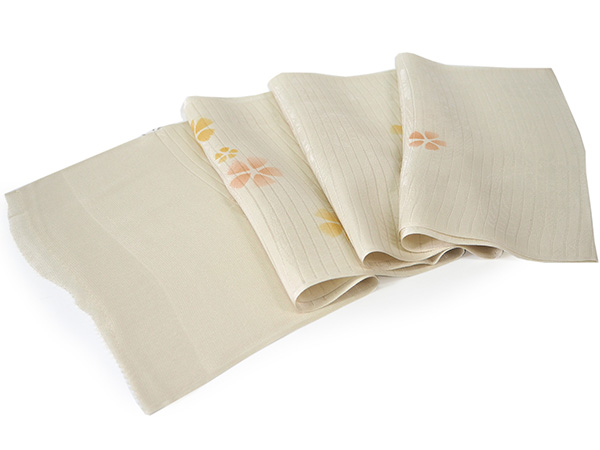 帯揚げ 帯締め セット 夏用 カジュアル向き 平組 淡いグレー