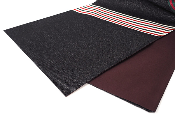 クリスマス　 名古屋帯　ブラックリボン　黒 名古屋帯 正絹 黒 クリスマス 〜モビール〜 ブラック 京玉響 西陣織