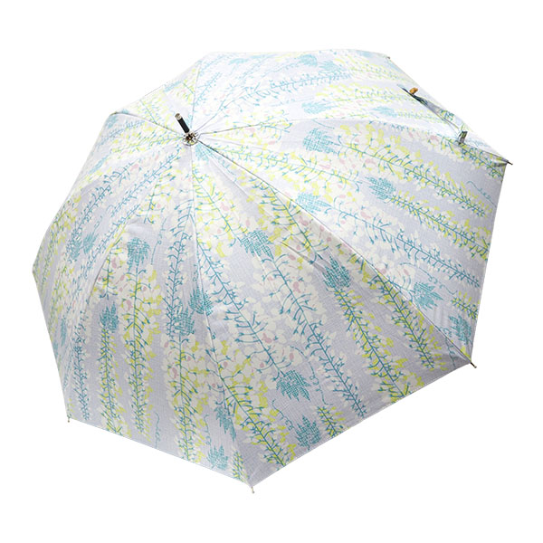 長日傘 晴雨兼用 UVカット 4種類 おしゃれ 和柄 モダン 藤 ミモザ 金魚