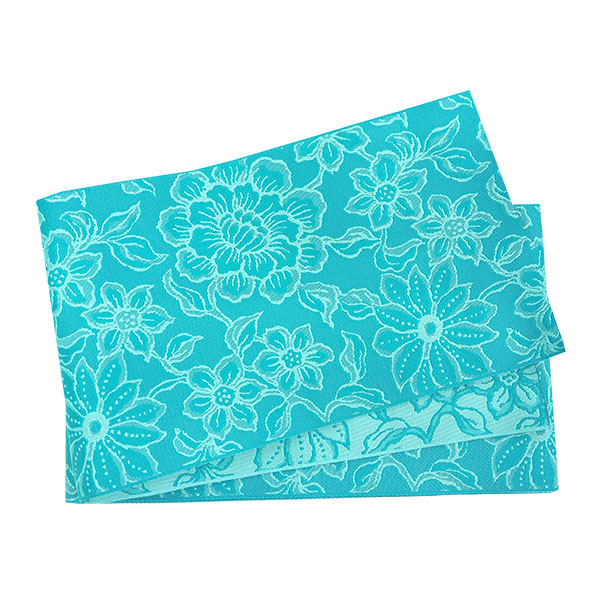 半幅帯 浴衣帯 単衣 ゆかた 着物 帯 麻の葉 紫陽花 金魚 赤