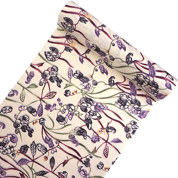 新品 東レ シルック 小紋 反物 トビ柄 うさぎ 葵 薄クリーム 2519 新品 東レ シルック 小紋 反物 トビ柄 うさぎ 葵 クリーム色