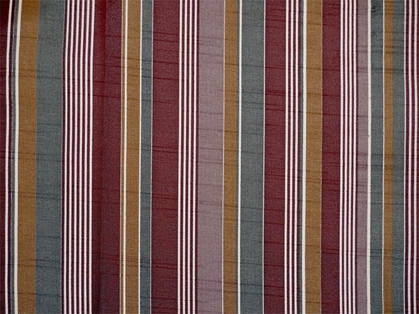 着物 雨コート 一部式 Lサイズ ブラウン カーキ 縞 道中着衿 仕立て上がり ポリエステル 塵除け 洗える 雨の日 |  | 04