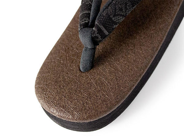 草履 カレンブロッソ 単品 レディース カフェ草履 菱屋 L ブラウン 台