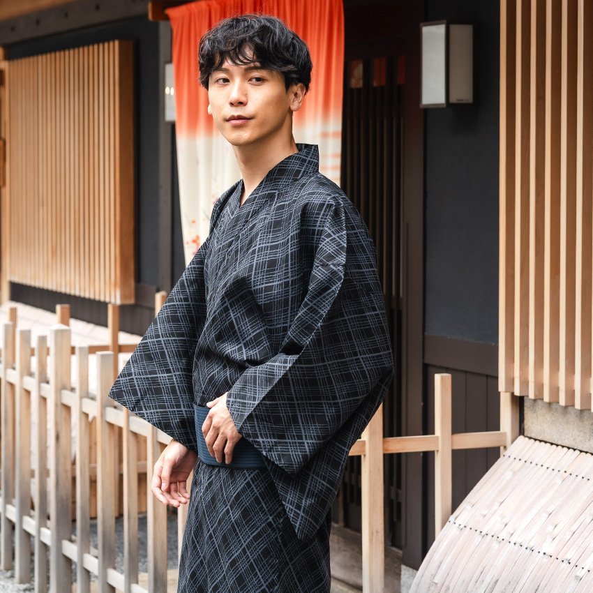 紳士夏帯　腰紐付き | [SAKIKU-EN] 紳士用 お仕立て上がり 浴衣・帯・下駄・腰紐 4