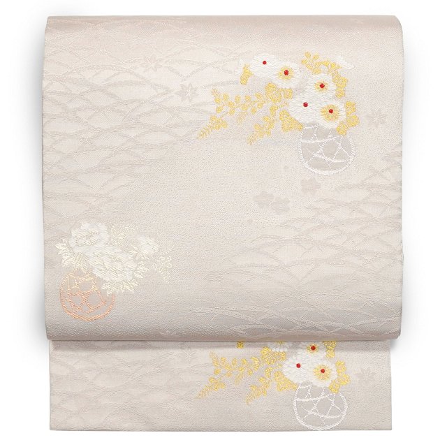 最終価格！最新名古屋帯　六通　西陣織　セミフォーマルまでどうぞ♪ 正絹 最終価格！最新名古屋帯 六通 西陣織 セミフォーマルまでどうぞ♪ 正絹