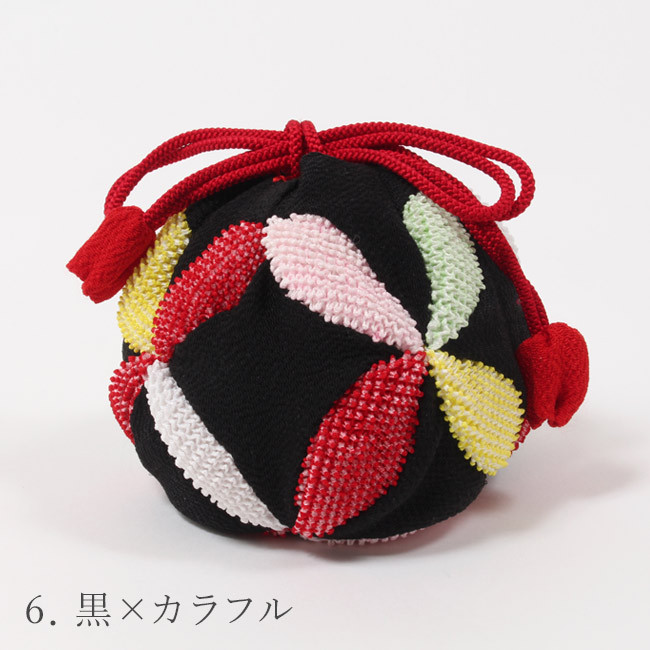 新品★和装バッグ　正絹鹿子絞り巾着　七宝の絞り　紫 ch1408003-a.jpg