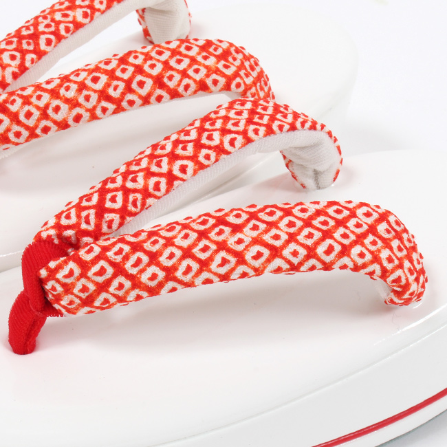 七五三 3歳 草履 巾着 バッグ セット 正絹 日本製 女の子 絞り