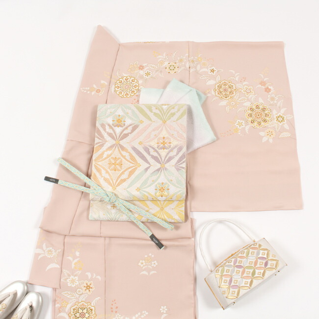 きもの 和 訪問着 正絹 久保耕 久美すがた 未仕立て 特選 型糸目 手