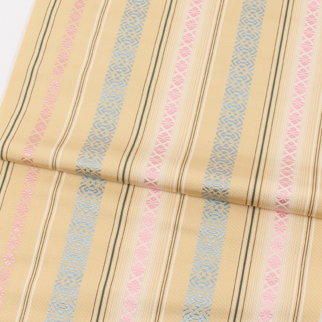 きもの 和 名古屋帯 本場筑前博多織 五献上 金印 全通 八寸帯