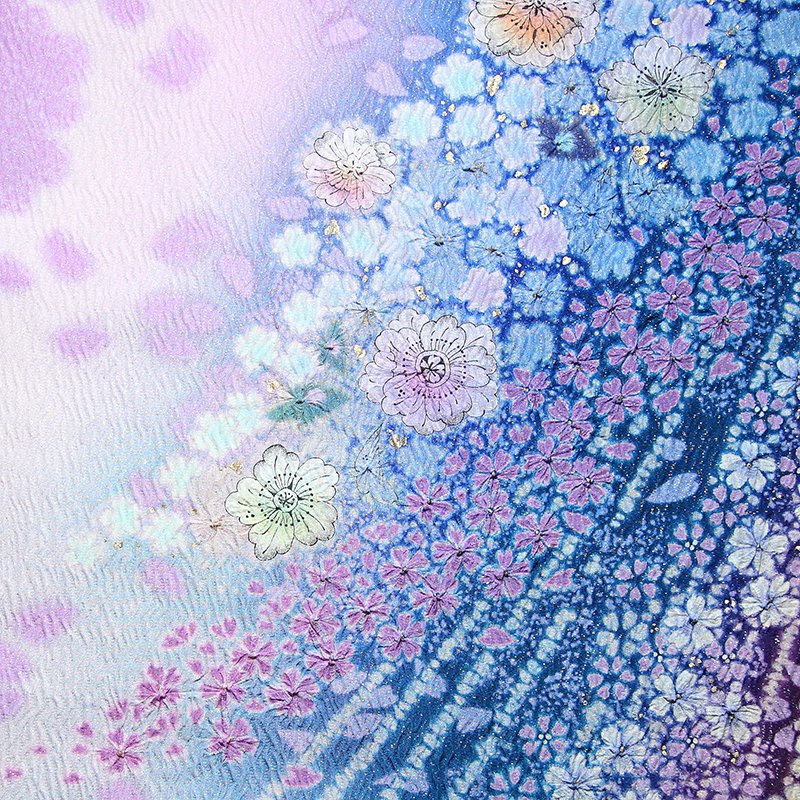 レンタル 振袖 18点セット 振袖レンタル フルセット f370-p 往復送料