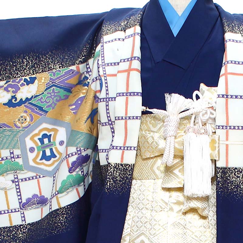 レンタル 七五三 男の子 羽織袴 12点セット 袴レンタル フルセット