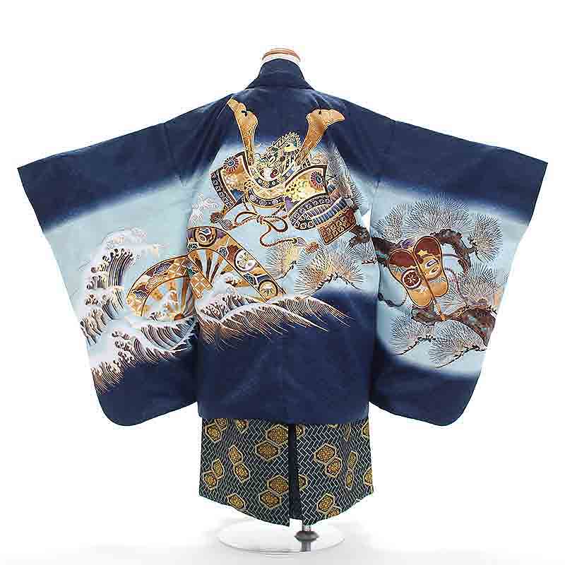 レンタル 七五三 男の子 羽織袴 12点セット 袴レンタル フルセット