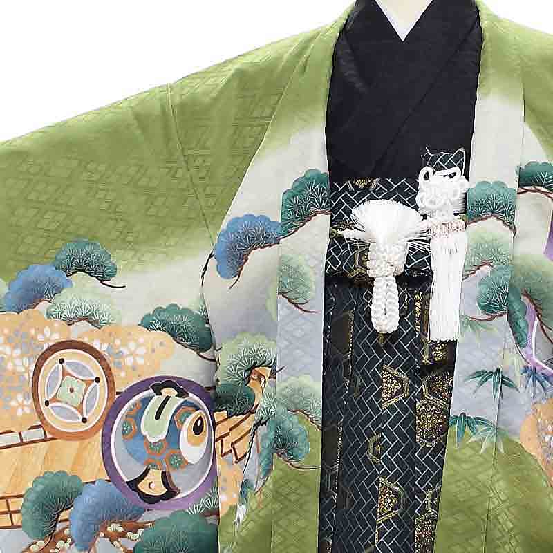 男の子用袴　七五三　着物セット 楽天市場】【レンタル】七五三 5歳 レンタル 753 袴セット 男児