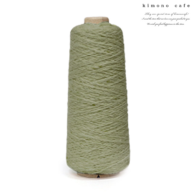 kimono cafe（キモノカフェ） ガラ紡 綿糸 100g 綿 100％ 手芸用 編み