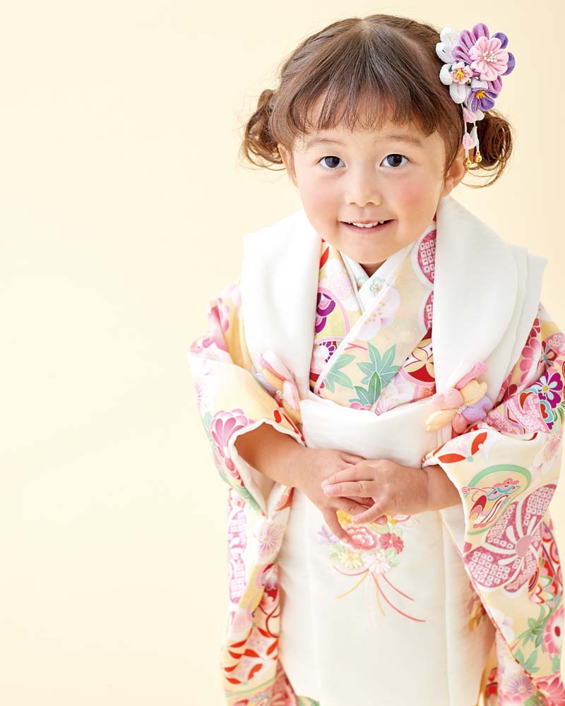 着物 七五三 購入 女児 三歳向け 和装 被布着物セット| きもの館