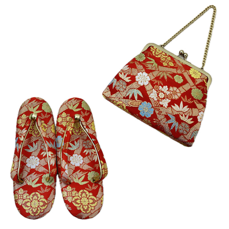 レンタル】七五三 7歳 小物セット 筥迫セット はこせこ ハコセコ 草履