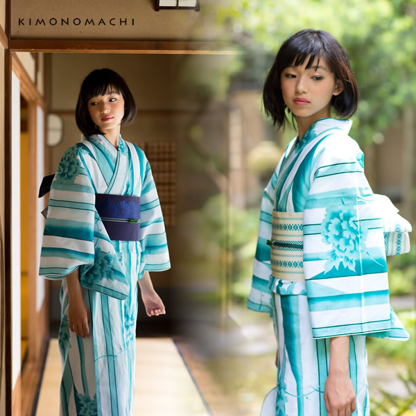 浴衣単品 プレタ浴衣 京都きもの町オリジナル