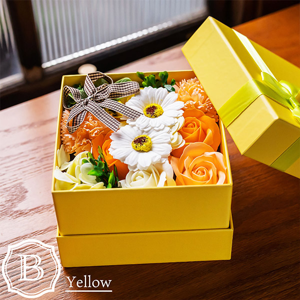 バスフレグランス 母の日 2021 花 入浴剤 「ボックスアレンジ 全4種