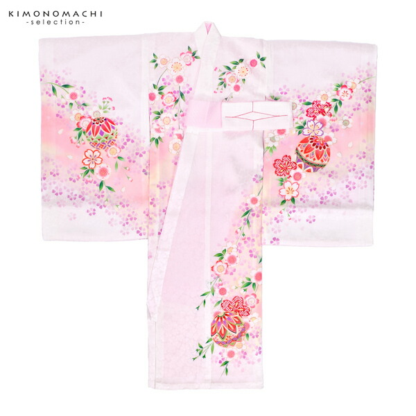 【美品】産着　祝着　赤　手毬　おしどり　花　女の子　襦袢付き 000000024400-01.jpg?t=