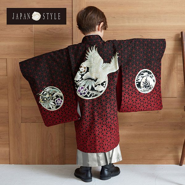 七五三 着物 男の子 5歳 ブランド 羽織袴セット JAPAN STYLE ジャパン