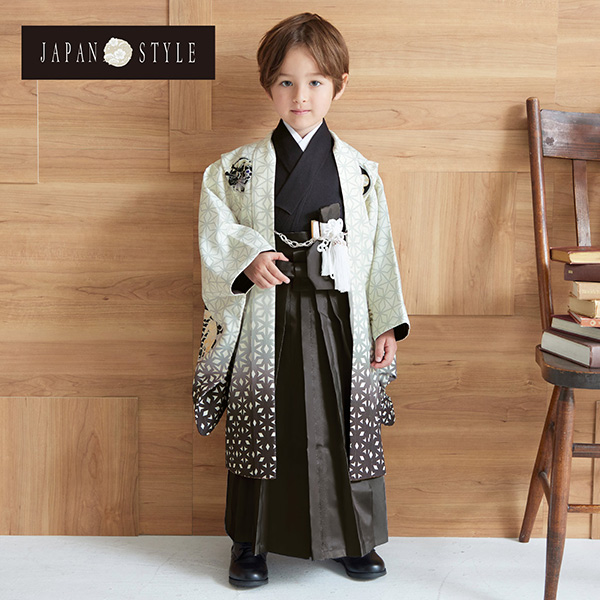 七五三 着物 男の子 5歳 ブランド 羽織袴セット JAPAN STYLE ジャパン